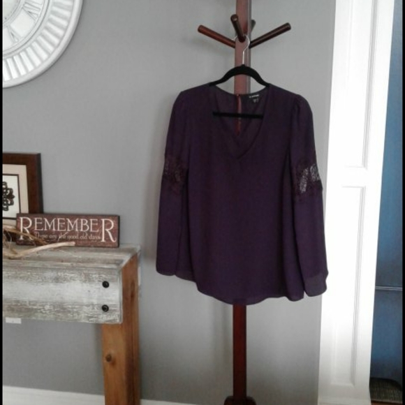 Ladies purple tunic - Picture 1 of 8